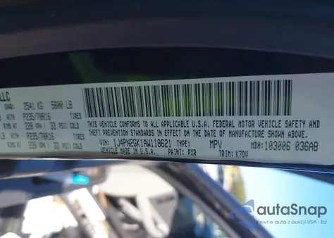 2010 Jeep Liberty Sport z USA, uszkodzony, nr VIN 1J4PN2GK1AW118621